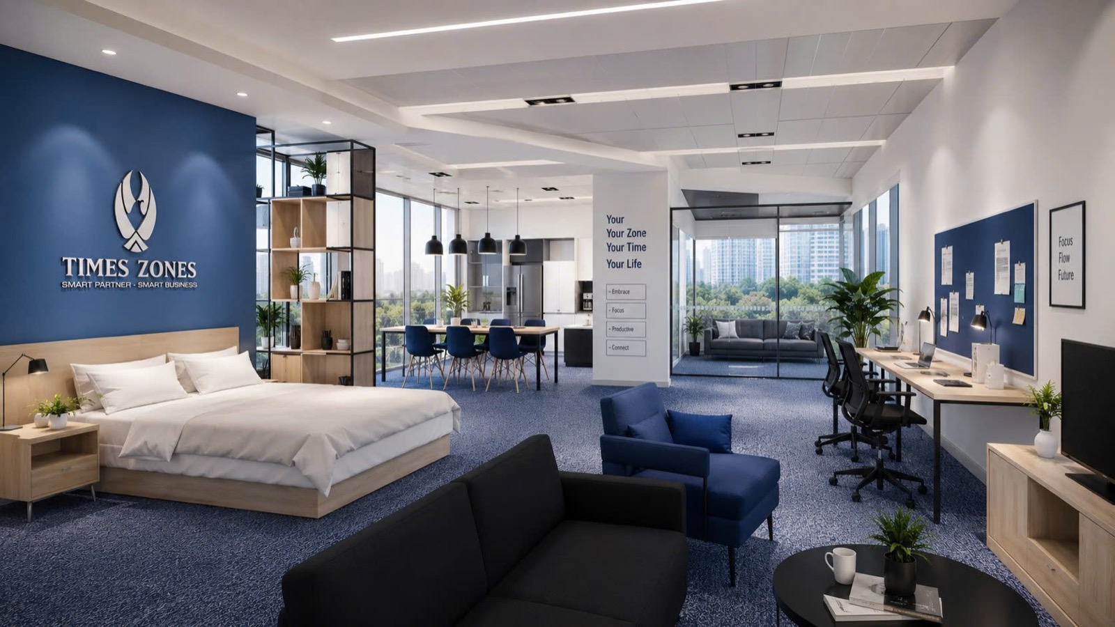 Không gian Co-living